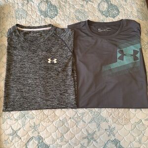Bundle of two under Armour dry fit shirts